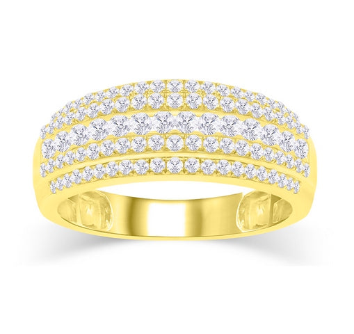 10K 0.76- 0.87CT D-MENS BANDS