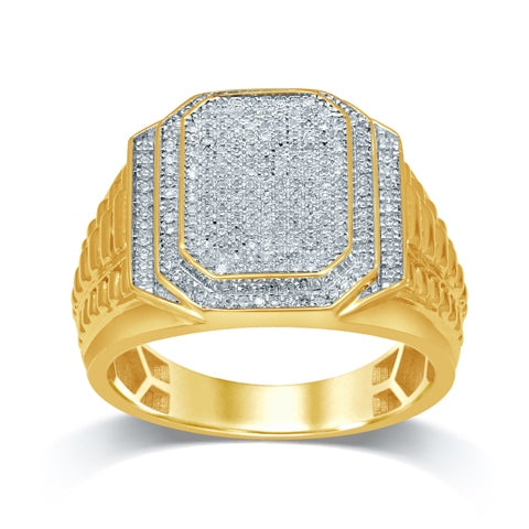 10K 0.38-0.40CT D-MICROPAVE RING