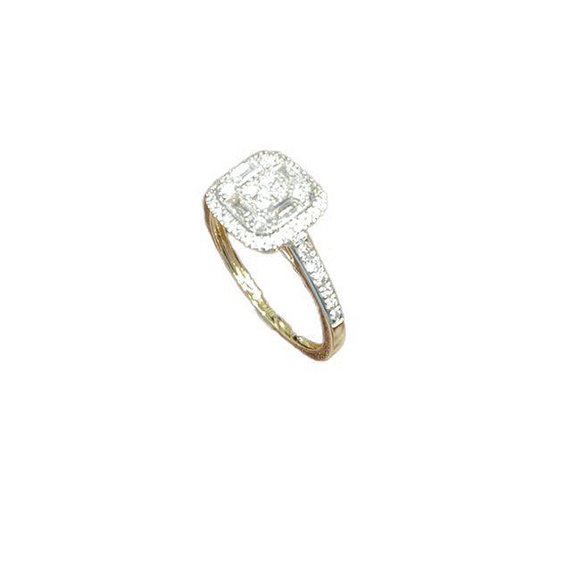 14K 0.50CT D-LADIES RINGS
