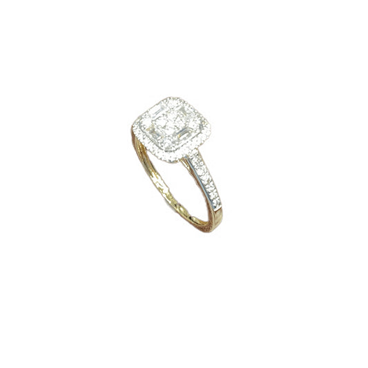 14K 0.50CT D-LADIES RINGS