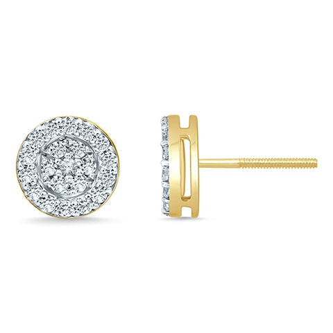 10K 0.54 - 0.56CT D-EARRINGS