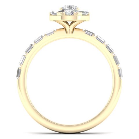 SPL PRICE: 14K 0.90CT D-LADIES RINGS