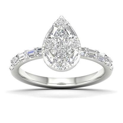 SPL PRICE: 14K 0.90CT D-LADIES RINGS