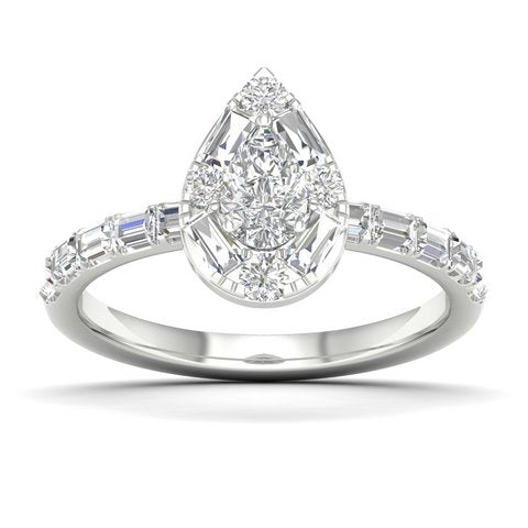 SPL PRICE: 14K 0.90CT D-LADIES RINGS