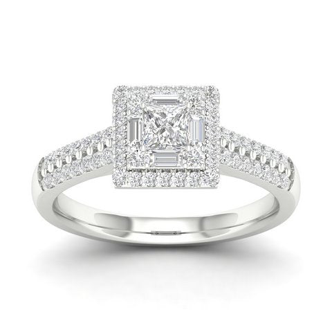 14K 0.50CT D-LADIES RINGS
