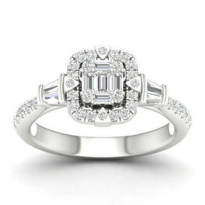 14K 0.60CT D-LADIES RINGS