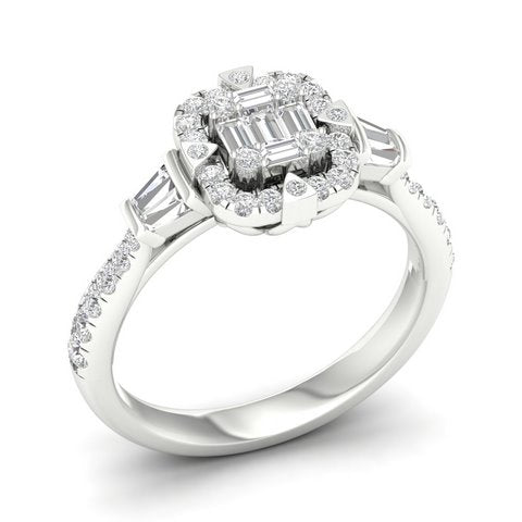 14K 0.60CT D-LADIES RINGS