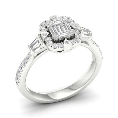 14K 0.60CT D-LADIES RINGS