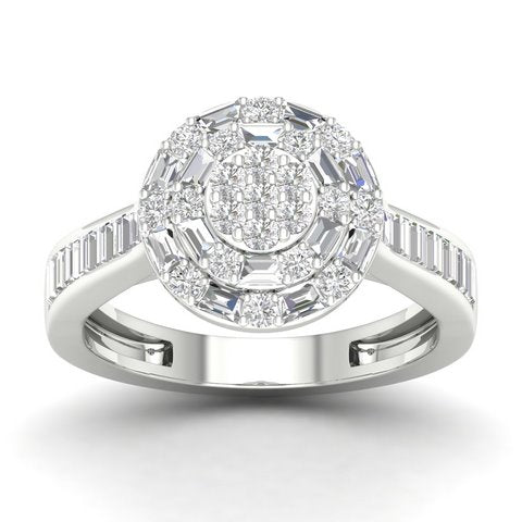 14K 0.50CT D-LADIES RINGS
