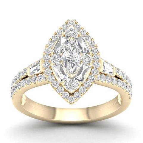 SPL PRICE: 14KT 1.00CT D-LADIES RING