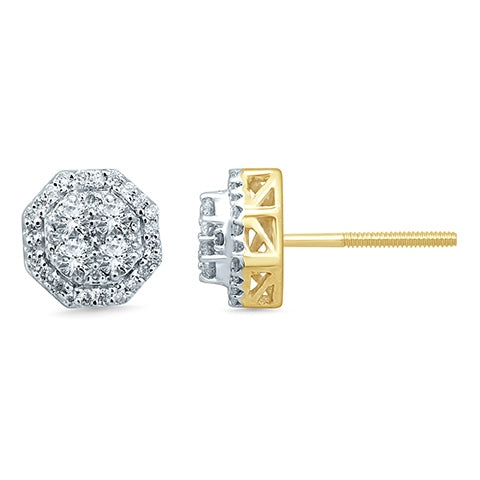 10K 0.48-0.53CT D-EARRING RDS