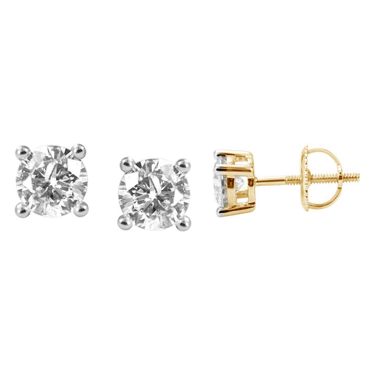 SPL PRICE 14KT 0.95- 1.04CT D-EARRINGS