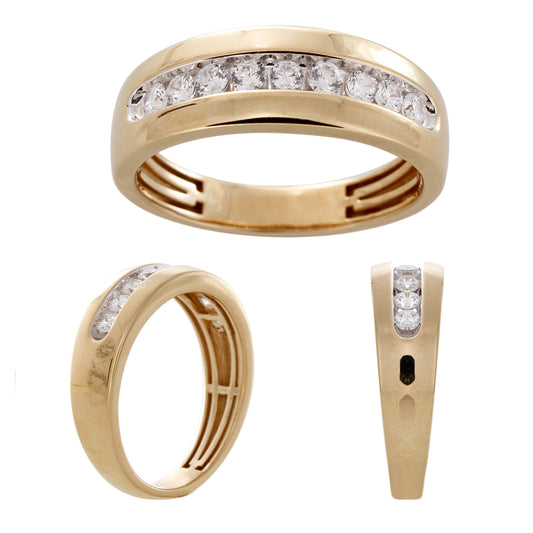 14K 0.46-0.50CT D-MENS BANDS