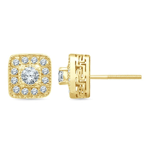 10K 0.62-0.64 CT D-EARRINGS