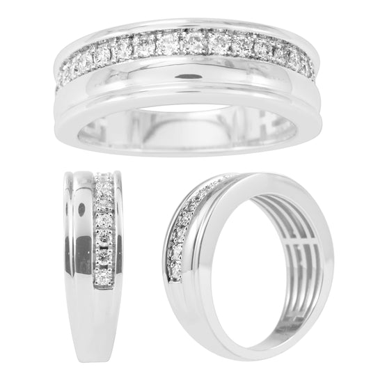 14K 0.47-0.50CT D-MENS BANDS
