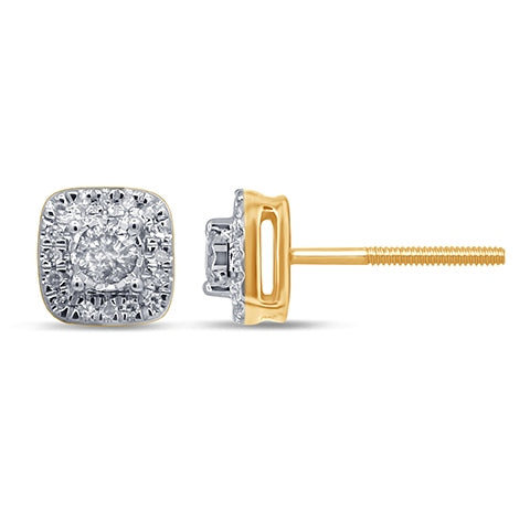 10K 0.25-0.26CT D-EARRINGS