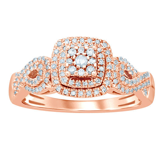 10K 0.31-0.35 CT D-LADIES RINGS