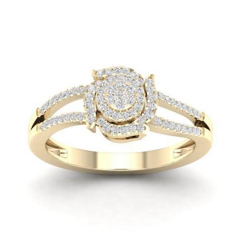 10K 0.20CT D-LADIES RINGS
