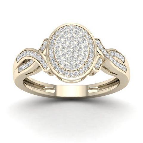 10K 0.25CT D-LADIES RINGS