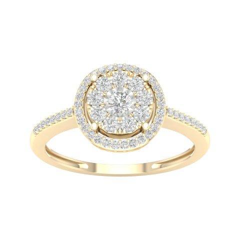 10K 0.20CT D-LADIES RINGS