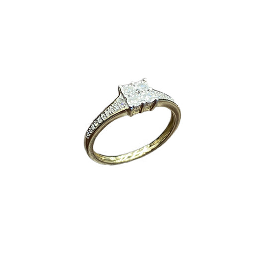 10K 0.15CT D-LADIES RINGS