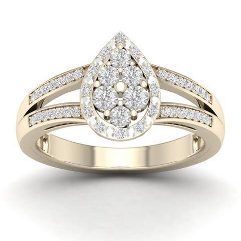 10K 0.15CT D-LADIES RINGS