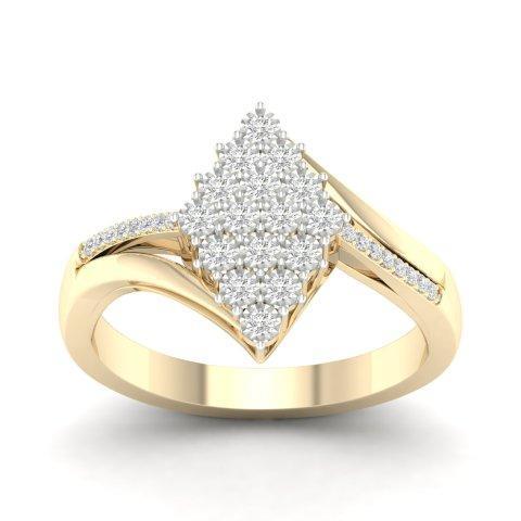 10K 0.12CT D-LADIES RINGS