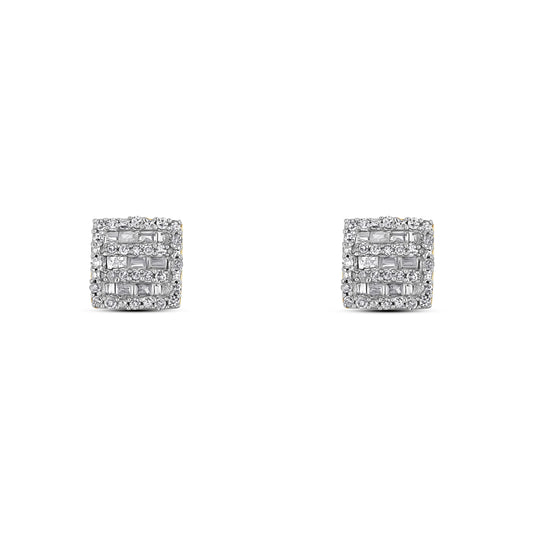 SPL PRICE: 10K 0.23-0.25CT D-BAGUETTES EARRING