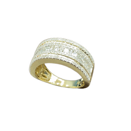 10K 1.23-1.43CT D-MENS BANDS