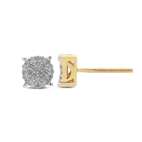 10K 0.24-0.28CT D-EARRINGS