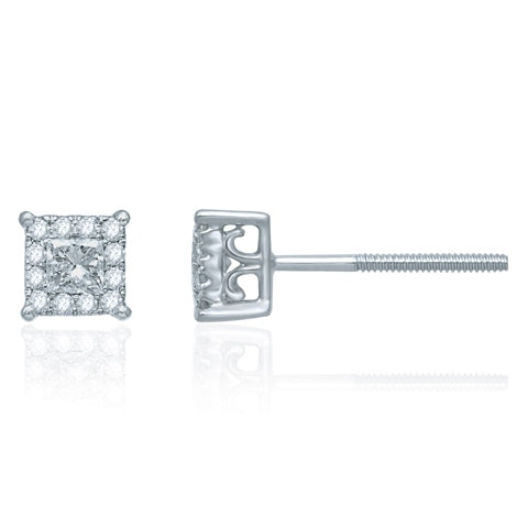 10K 0.26-0.27CT D-EARRINGS