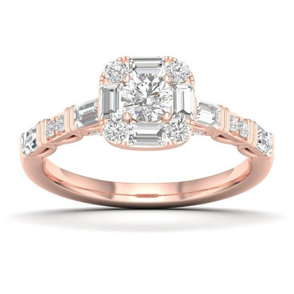 SPL PRICE: 14K 0.90CT D-LADIES RINGS
