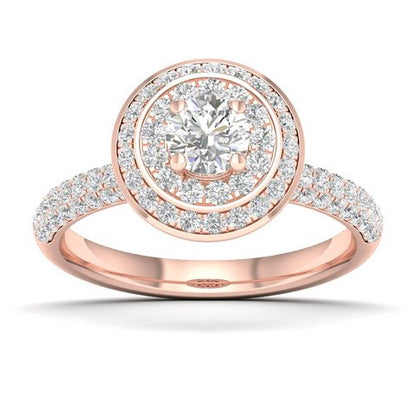 14K 1.25CT D-CERTIFIED RING