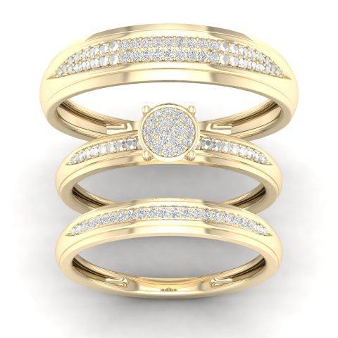 10K 0.15CT D-LADIES RING