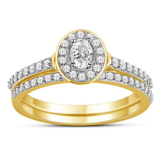 14K 0.50CT D-LADIES RING