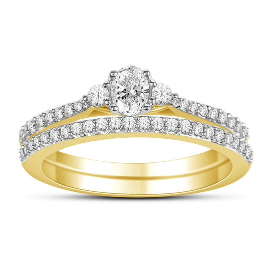 14K 0.50CT D-LADIES RINGS