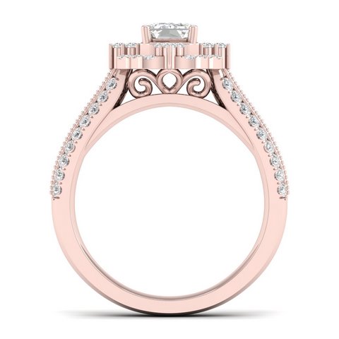 SPL PRICE : 14KT 0.88CT D-LADIES RING