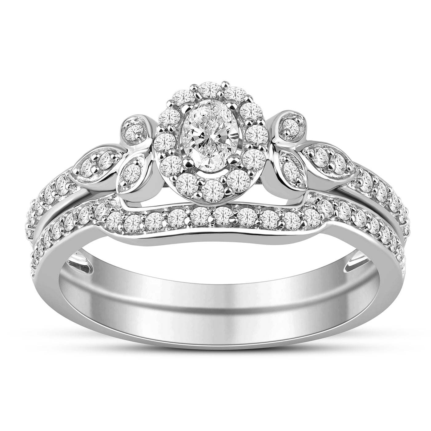 14KT 0.50CT D-LADIES RINGS