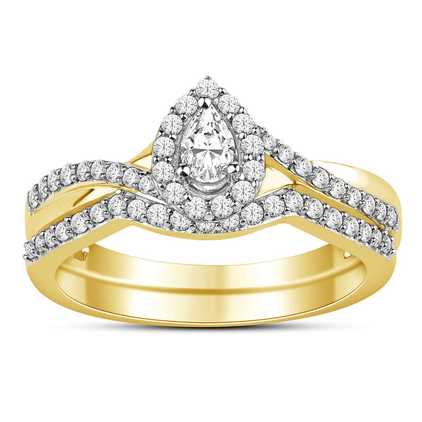 14KT 0.50CT D-LADIES RINGS