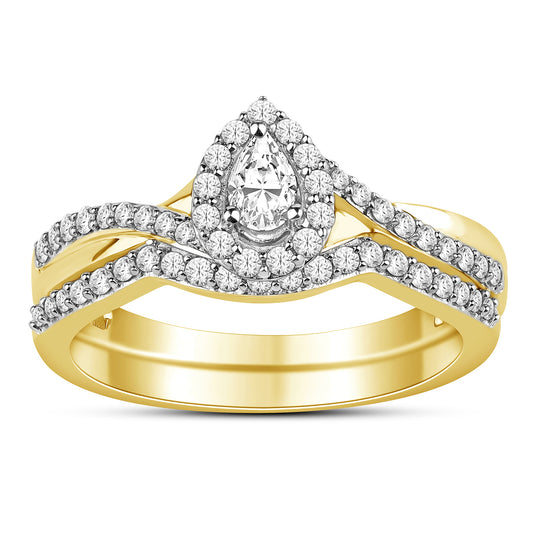 14KT 0.50CT D-LADIES RINGS