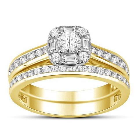 SPL PRICE: 14KT 1.00CT D-LADIES RINGS