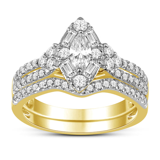 SPL PRICE: 14KT 1.00CT D-LADIES RING