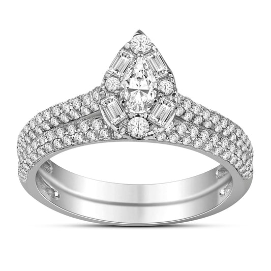 14KT 1.00CT D-LADIES RINGS