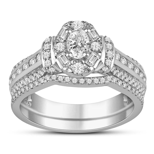 14KT 1.00CT D-LADIES RINGS