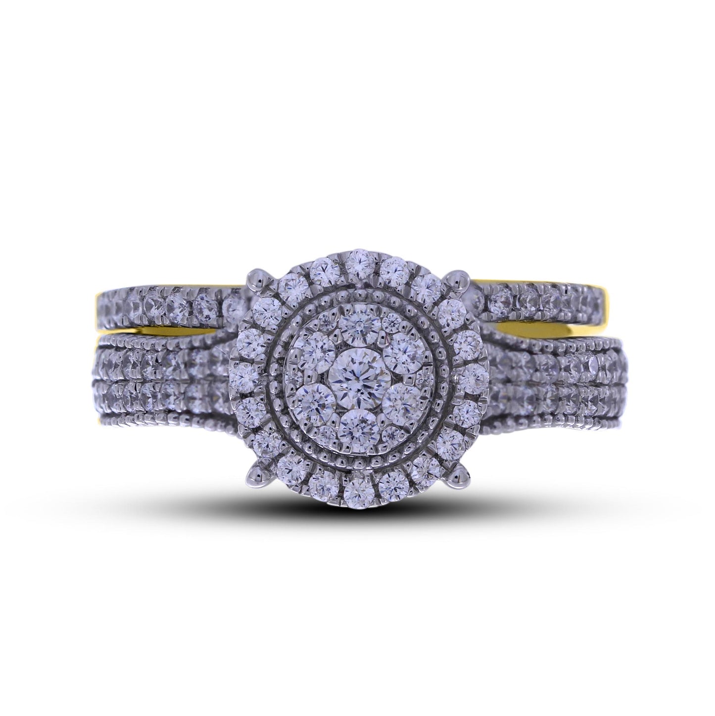 14K 0.89-0.93CT D-LADIES RING