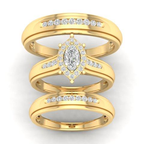 SPL PRICE: 10KT 0.33CT D-LADIES RINGS
