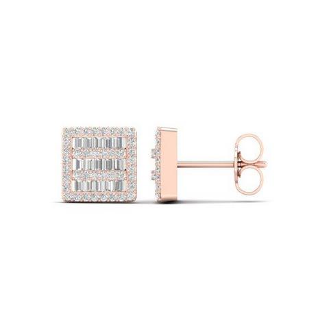 SPL PRICE: 10K 0.50CT D-EARRING BAG/RDS