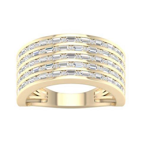 10KT 1.00CT D-MENS BANDS