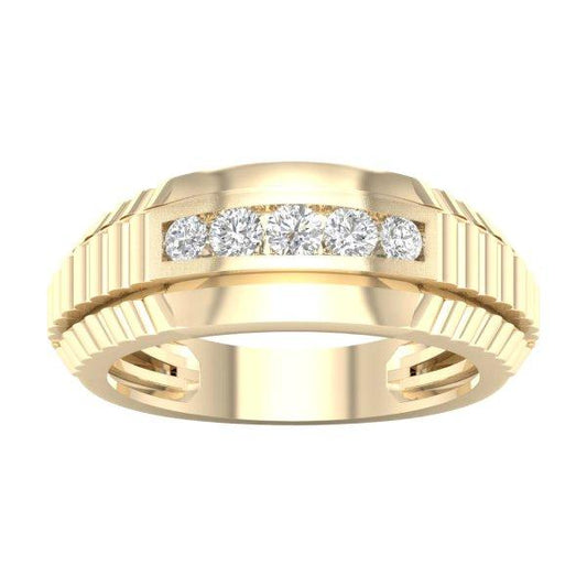 10KT 0.33CT D-MENS BANDS