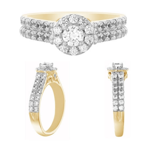 14K 1.50CT D-LADIES RINGS